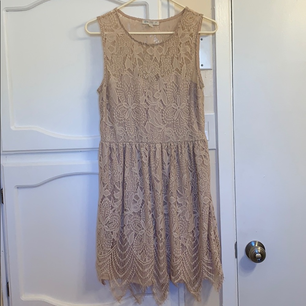 Beige dress